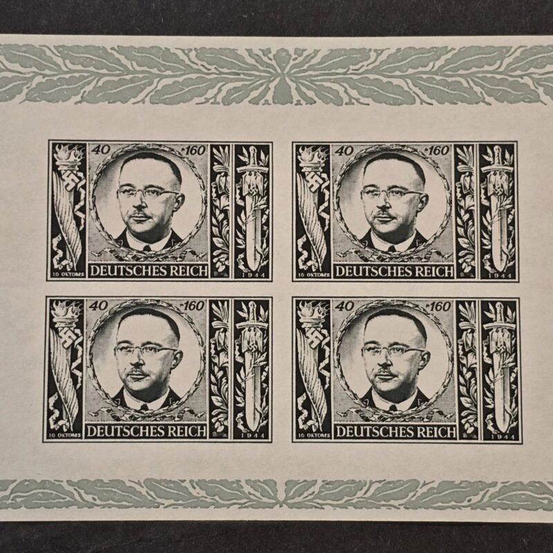 20260510_121303.jpg SS Reichsfuhrer Heinrich Himmler Third Reich WW2 Nazi German Souvenir Stamp Sheet 2