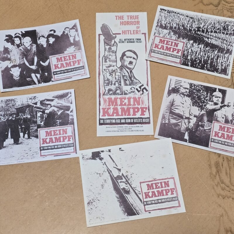 Adolf Hitler Mein Kampf US American Nazi German Propaganda Cards