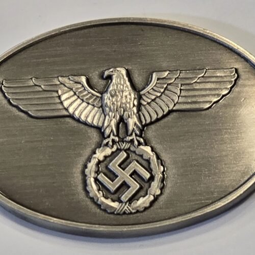 20260609_155917.jpg Gestapo Bronze Warrant Disc WW2 Nazi German NSDAP Third Reich State Criminal Police Badge SS