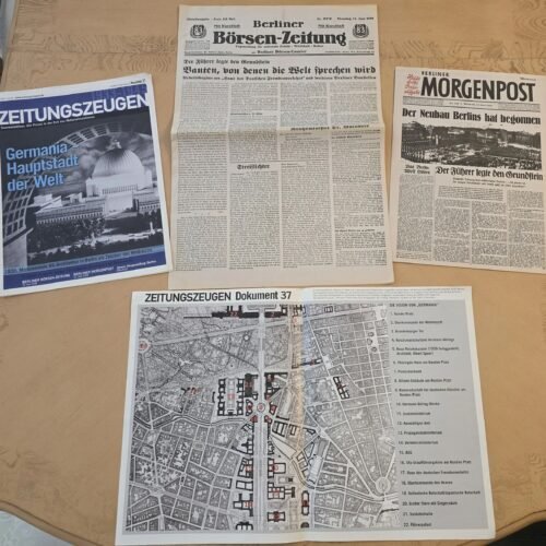 20260613_142642.jpg NSDAP Third Reich Propaganda Newspapers w Poster Prints WW2 German Reprints