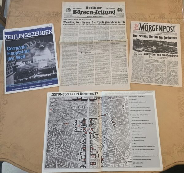 20260613_142642.jpg NSDAP Third Reich Propaganda Newspapers w Poster Prints WW2 German Reprints