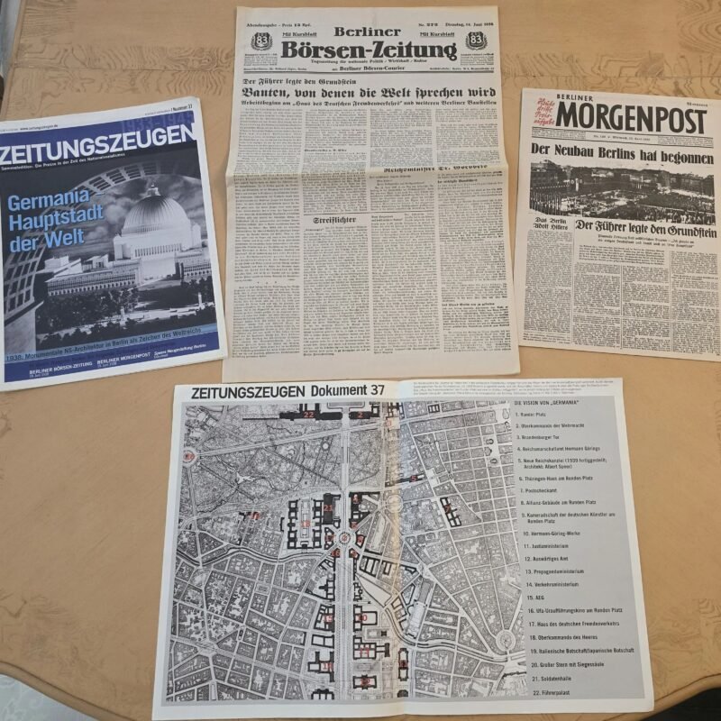 20260613_142642.jpg NSDAP Third Reich Propaganda Newspapers w Poster Prints WW2 German Reprints