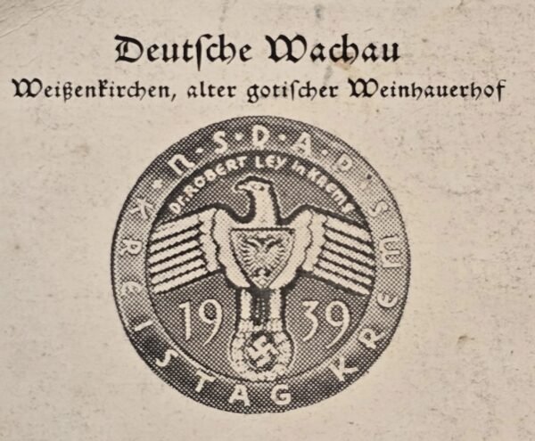 20260614_122034.jpg 1939 German Third Reich Nazi KdF Postcard NSDAP Kreistag Krems Propaganda