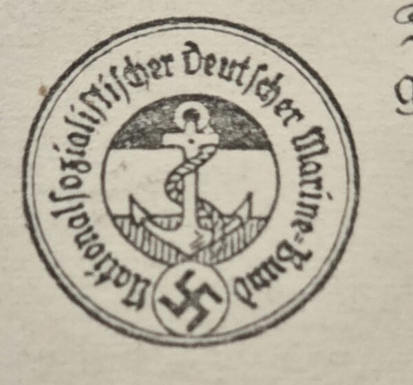 20260614_122203.jpg WW2 German Third Reich Era NSDAP Kriegsmarine Postcard Möltenort U-Boat Memorial Monument