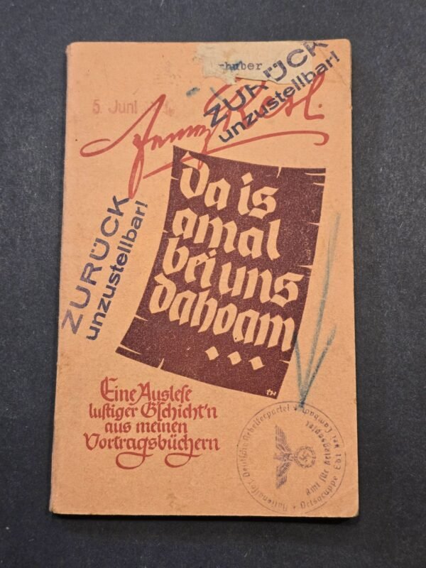 20260616_155412.jpg WW2 German Third Reich NSDAP Austrian Soldiers Edition on the front book 1943