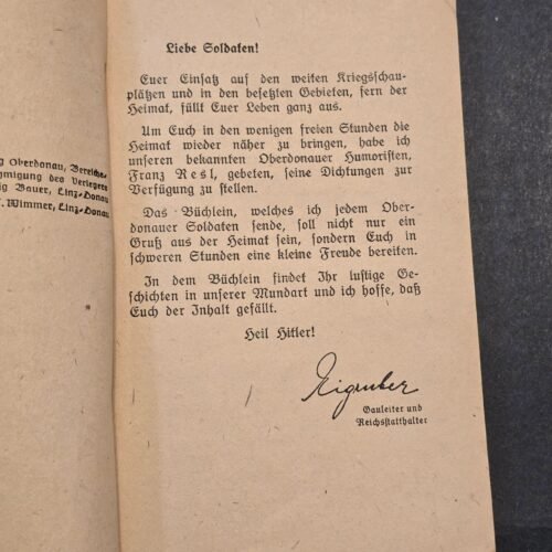 20260616_155433.jpg WW2 German Third Reich NSDAP Austrian Soldiers Edition on the front book 1943