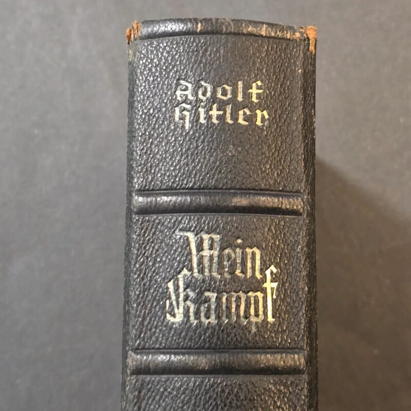 20260616_164147.jpg 1938 Adolf Hitler Mein Kampf Wedding Edition Book WW2 Nazi German Third Reich Era
