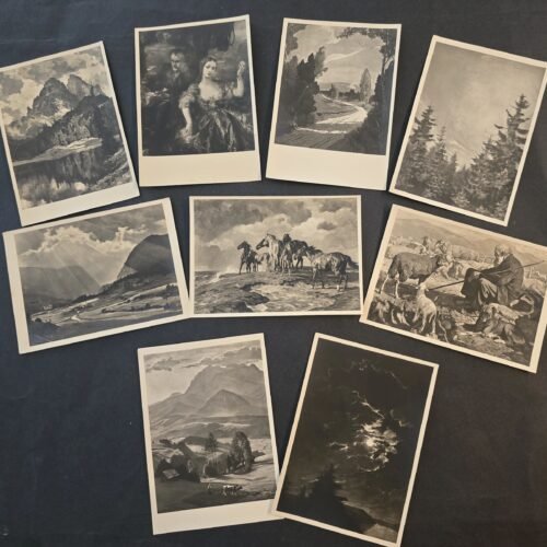 20260617_163520.jpg 9 German Third Reich Haus der Deutschen Kunst Munich HDK Art NSDAP Postcards