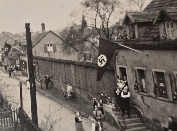 20260621_122333.jpg Swastika Flags Banners SA Stormtrooper WW2 German Third Reich Era Photo