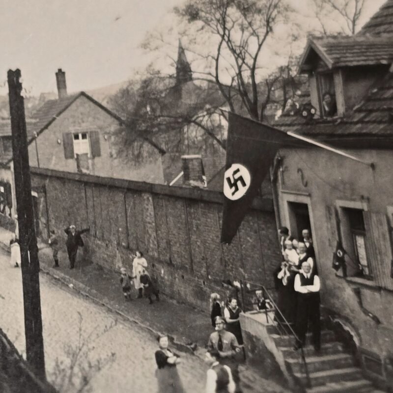 20260621_122333.jpg Swastika Flags Banners SA Stormtrooper WW2 German Third Reich Era Photo