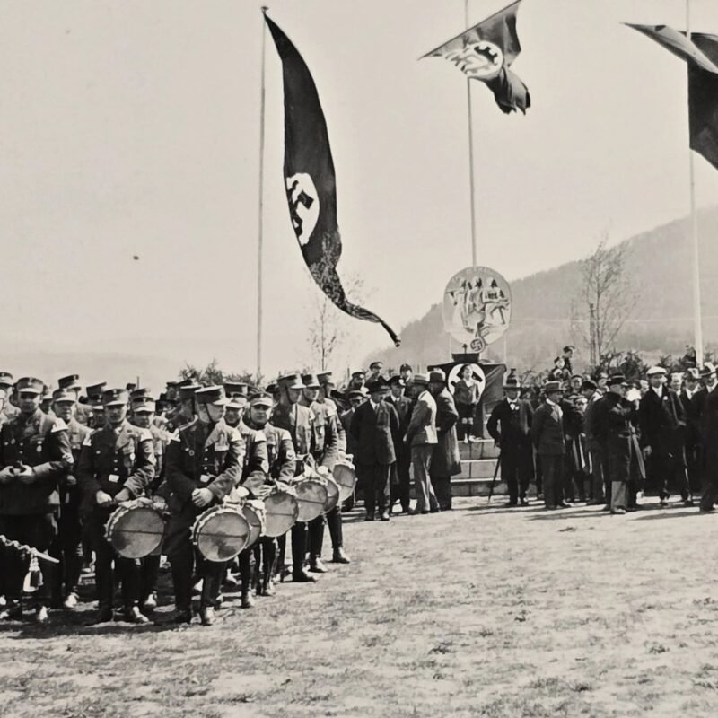 20260621_155619.jpg RARE! Original 1935 Tag der Arbeit Photo SA Stormtroopers NSDAP May Day Rally WW2 German Photo
