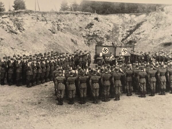 20260621_160212.jpg RAD Swastika Flag Ceremony WW2 German Third Reich NSDAP Photo