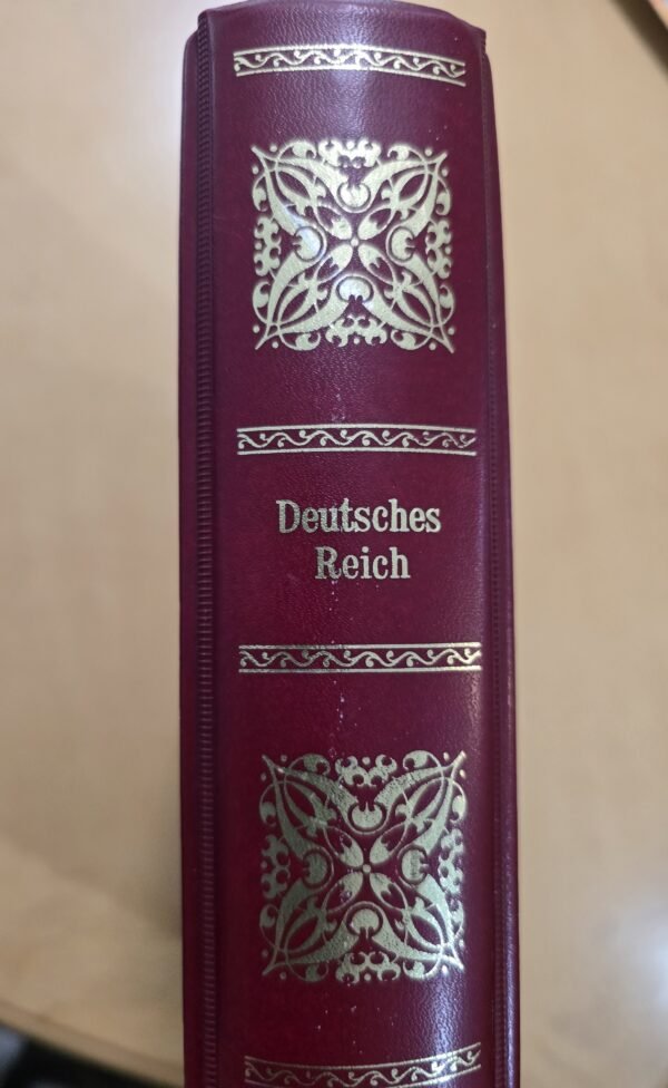 20260629_162559 Third Reich Nazi German Stamp Collection Album Richard Borek 1933-45 WWII 100+ Stamps
