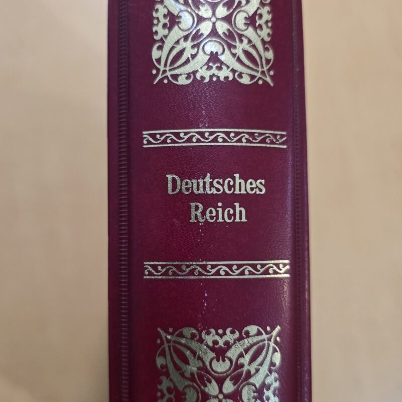 Third Reich Nazi German Stamp Collection Album Richard Borek 1933-45 WWII 100+ Stamps