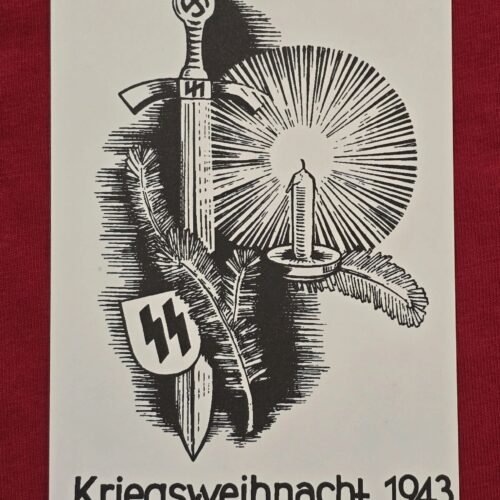20260708_174127.jpg Third Reich Nazi German NSDAP Christmas New Years Wishes Soldiers Feldpost Postcard set
