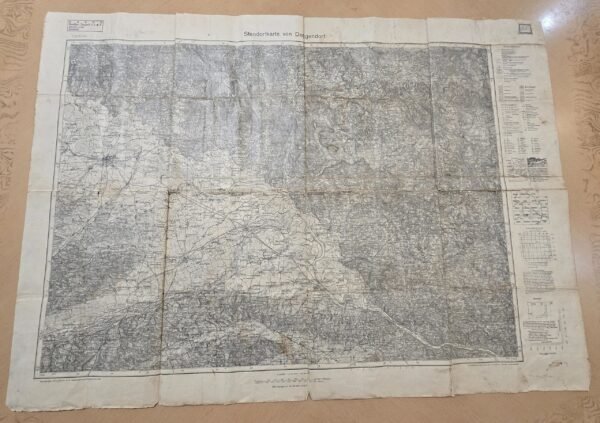 20260710_121407.jpg Rare 1933 Nazi Hitler Youth HJ DJ Wall Map NSDAP Stamped Early Third Reich German