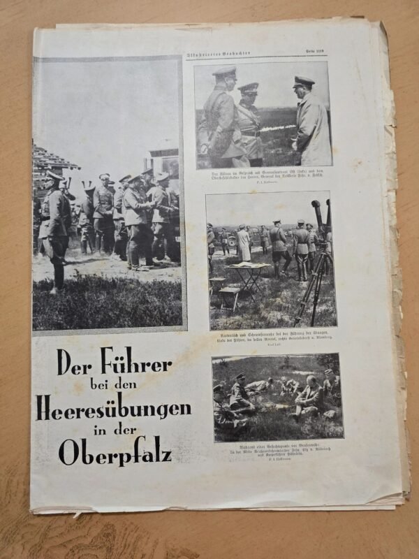 20260710_121659.jpg 1935 German Illustrierter Beobachter Magazine Newspaper Hitler SA NSKK Third Reich