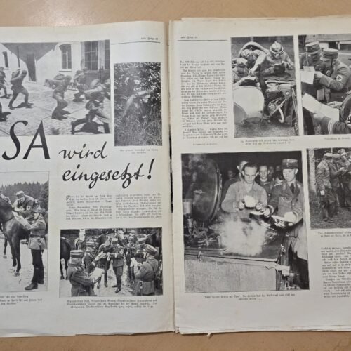 20260710_121709.jpg 1935 German Illustrierter Beobachter Magazine Newspaper Hitler SA NSKK Third Reich