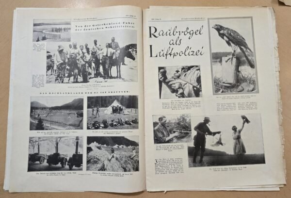 20260710_121721.jpg 1935 German Illustrierter Beobachter Magazine Newspaper Hitler SA NSKK Third Reich