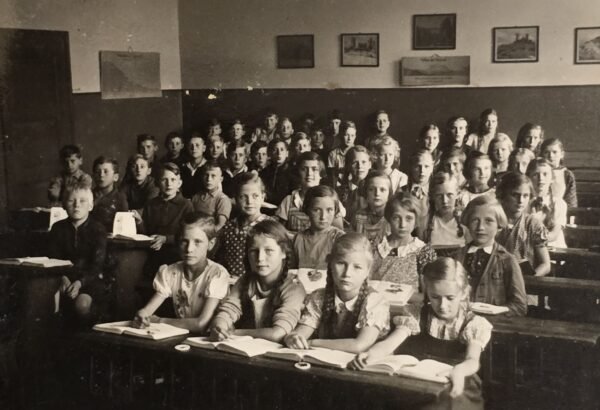 20260731_152325 WW2 German HJ Hitler Youth Boys - BDM Girls NSDAP Third Reich School Classroom photo