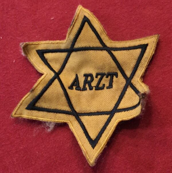 Jewish20Getto20stars2017.jpg Third Reich Jew Getto Ghetto Star of David for Jewish Doctor Physician WW2 Nazi German