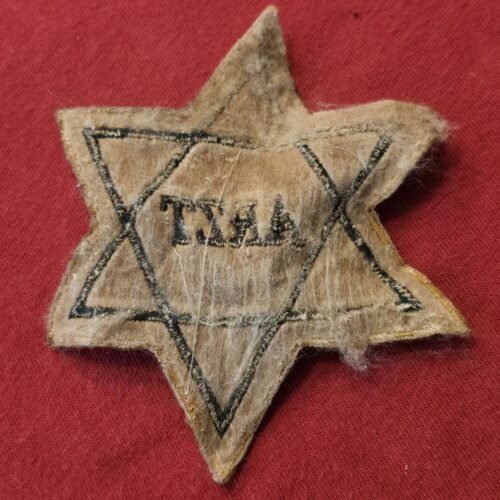 Jewish20Getto20stars2019.jpg Third Reich Jew Getto Ghetto Star of David for Jewish Doctor Physician WW2 Nazi German