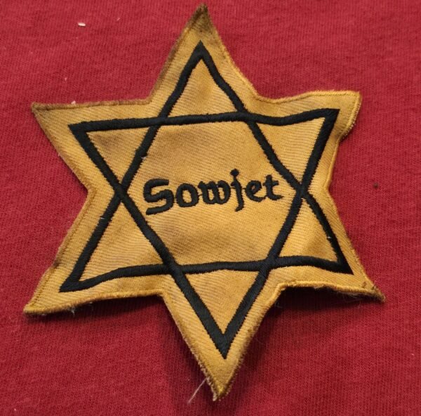 Jewish20Getto20stars204.jpg Third Reich Jewish Getto Ghetto Star of David for Russian Soviet Jew WW2 Nazi German