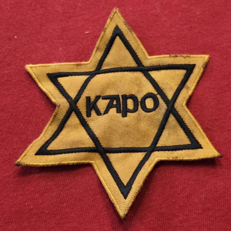 Jewish20Getto20stars207.jpg Third Reich Jew Getto Ghetto Star of David for Jewish Concentration Camp boss WW2 Nazi German
