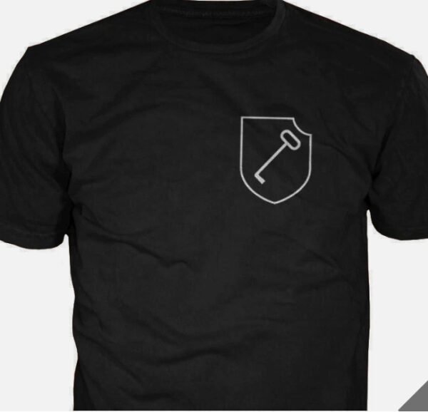 WW2 Nazi German SS Key Panzer division military T shirt