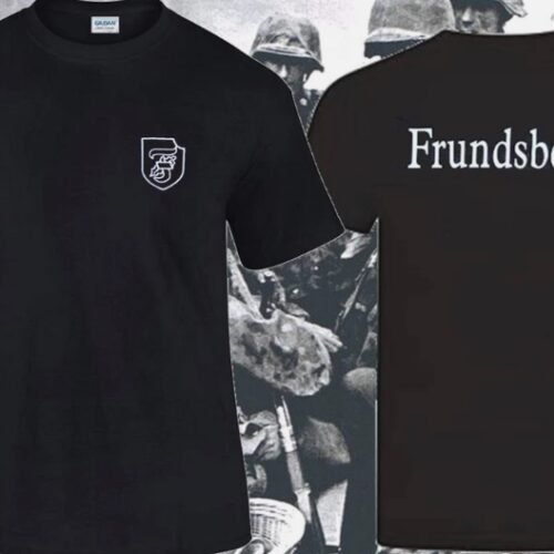 WW2 Nazi German SS Frundsberg Third Reich Military T Shirt