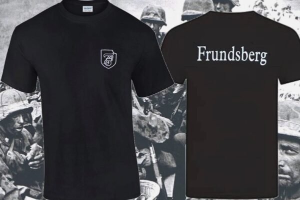 WW2 Nazi German SS Frundsberg Third Reich Military T Shirt
