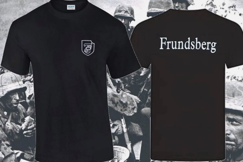 WW2 Nazi German SS Frundsberg Third Reich Military T Shirt