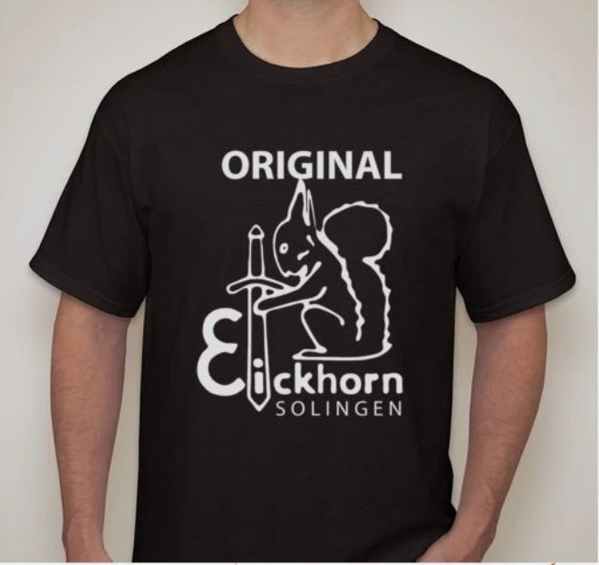 WW2 Nazi German SS Dagger Knife Sword Maker CARL EICKHORN Solingen Third Reich T Shirt