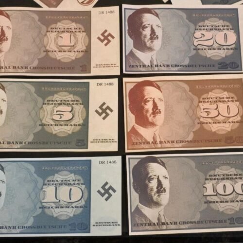 a2.jpg Adolf Hitler Currency Third Reich Bank Notes Nazi German WW2 WWII NSDAP