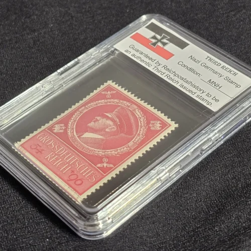 adolf-hitler-stamp-55th-birthday-1944-wwii-nazi-german-nsdap-stamp-w-slab-case-02-5ff79be0 Adolf Hitler Stamp 55th Birthday 1944 WWII Nazi German NSDAP Stamp w Slab Case