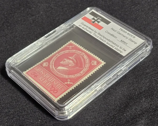 adolf-hitler-stamp-55th-birthday-1944-wwii-nazi-german-nsdap-stamp-w-slab-case-02-5ff79be0 Adolf Hitler Stamp 55th Birthday 1944 WWII Nazi German NSDAP Stamp w Slab Case
