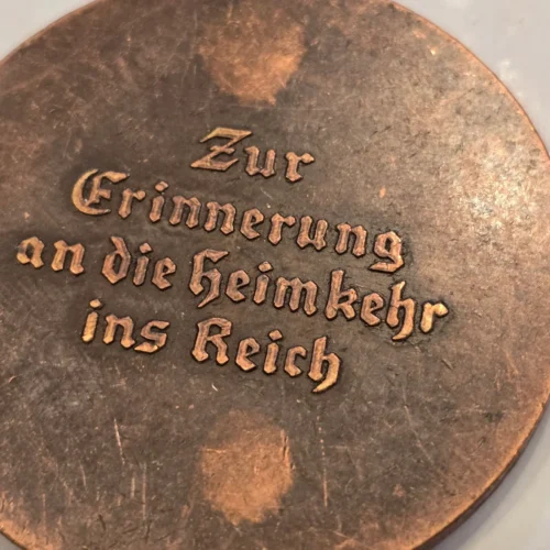 Adolf Hitler The Fuhrer Large Medallion Medal Coin WW2 Nazi German Third Reich