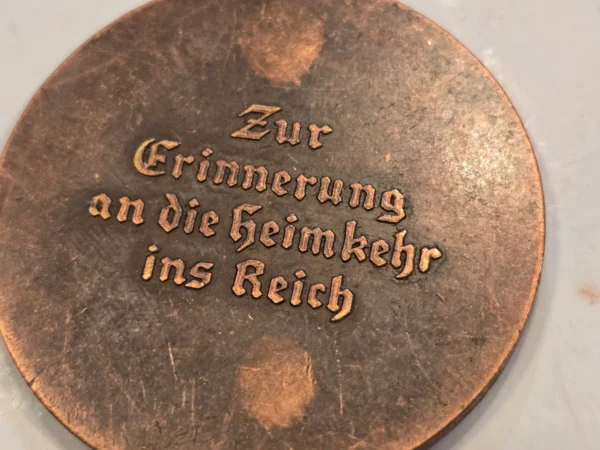 Adolf Hitler The Fuhrer Large Medallion Medal Coin WW2 Nazi German Third Reich