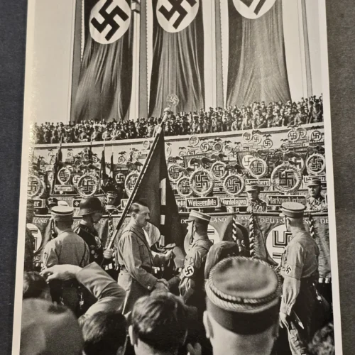 Adolf Hitler Third Reich Nazi German NSDAP 1936 Photo Cards x 2