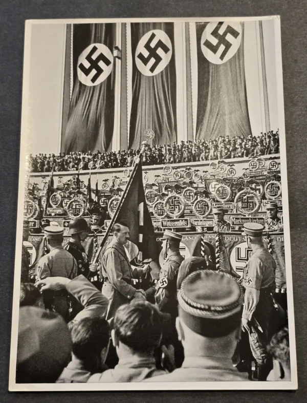 Adolf Hitler Third Reich Nazi German NSDAP 1936 Photo Cards x 2
