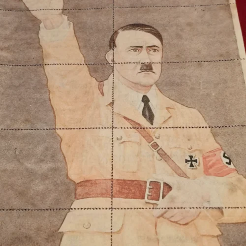 Adolf Hitler WW2 Spanish rations Coupons Sheet WW2 German Third Reich Art 2