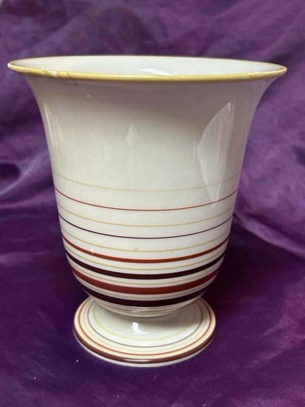 allach1.jpg Rare German Third Reich Dachau Concentration Camp Allach Porcelain Model #510 Cup Goblet Vase by Franz Nagy