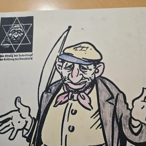 anti-semitic-jewish-poster-the-solution-ww2-nazi-german-nsdap-third-reich-poster-print-02-166b49a0 Anti Semitic Jewish Poster The Solution WW2 Nazi German NSDAP Third Reich Poster Print