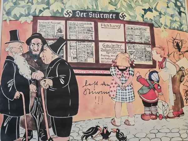 der-sturmer-anti-semitic-jewish-ww2-nazi-german-nsdap-third-reich-poster-print-02-e7654c7c Der Sturmer! Anti Semitic Jewish WW2 Nazi German NSDAP Third Reich Poster Print