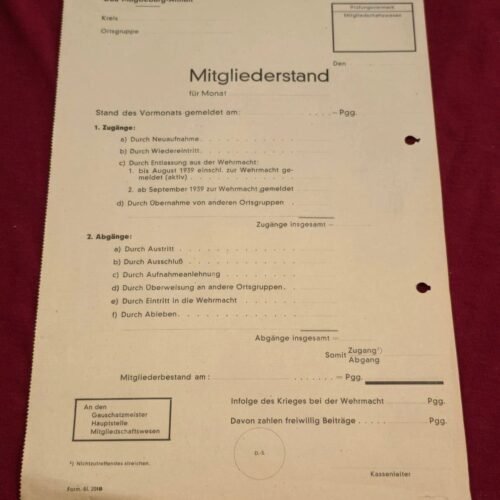 e1.jpg Interesting List of Third Reich NSDAP Nazi Party Business Suppliers List in Party Letterhead WW2 German