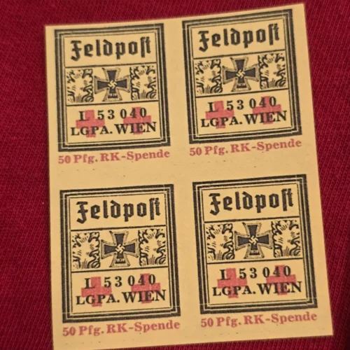 feldpost-stamp-blocks-x-4-16-stamps-ww2-nazi-german-third-reich-nsdap-02-bc85f3eb Feldpost Stamp Blocks x 4 16 stamps WW2 Nazi German Third Reich NSDAP
