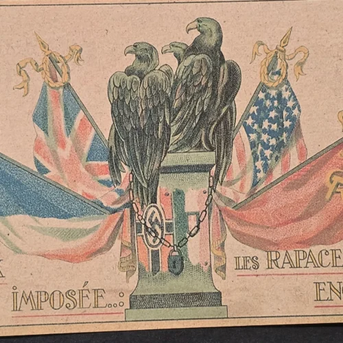 french-anti-allied-propaganda-card-wwii-anti-nazi-germany-02-00ba0431 French Anti-Allied Propaganda card WWII Anti Nazi Germany