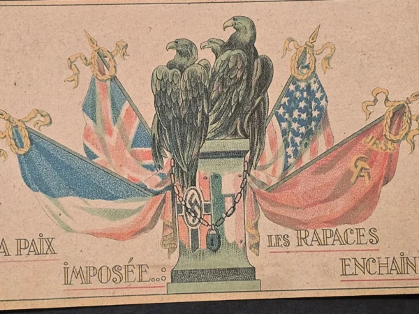 french-anti-allied-propaganda-card-wwii-anti-nazi-germany-02-00ba0431 French Anti-Allied Propaganda card WWII Anti Nazi Germany