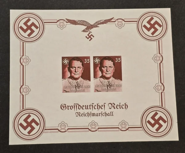 hermann-goring-luftwaffe-general-third-reich-ww2-nazi-german-souvenir-stamp-sheet-02-1728d812 Hermann Goring Luftwaffe General Third Reich WW2 Nazi German Souvenir Stamp Sheet