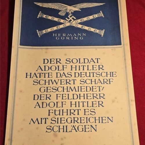 Hermann Goring Luftwaffe Generals Batons Poster WW2 Nazi German Third Reich Military